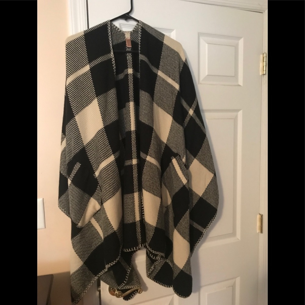 Plaid wrap